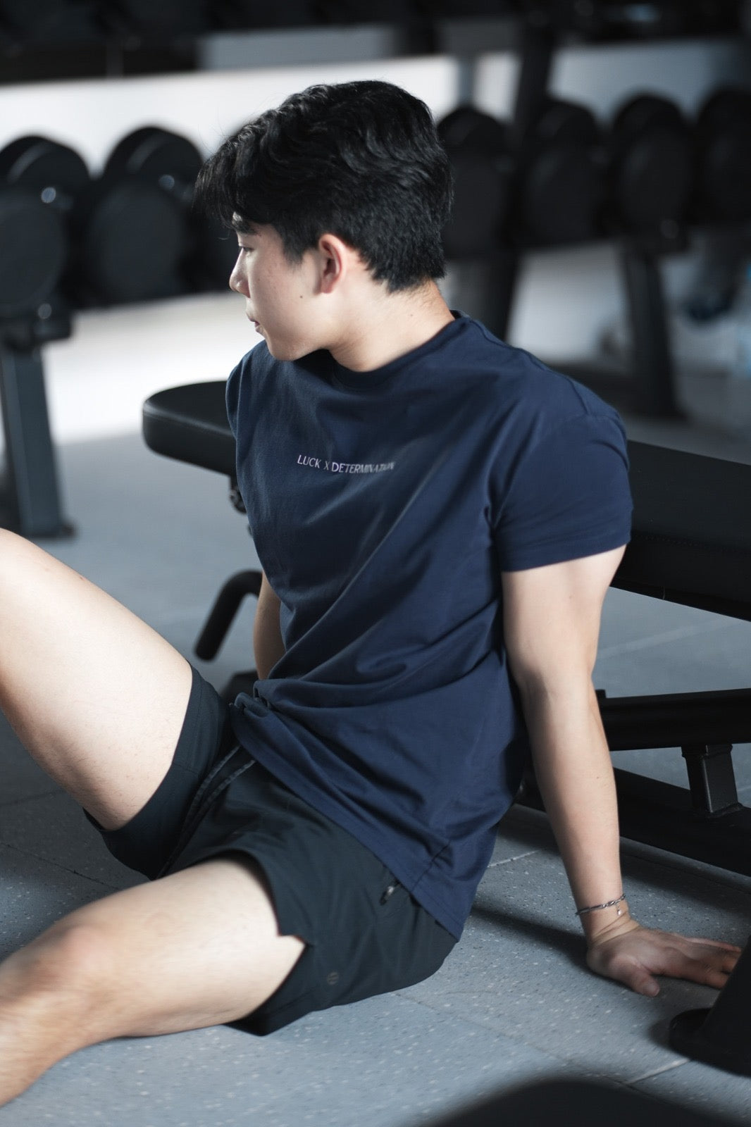 ‘ALWAYS READY’ / Short Sleeves (NAVY)